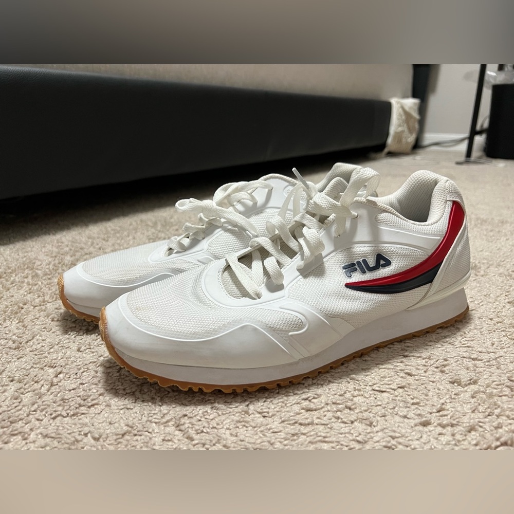 White Fila Size 11.5